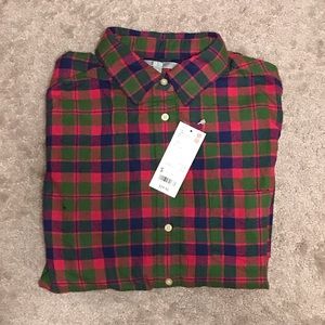 Uniqulo button down flannel Shirt